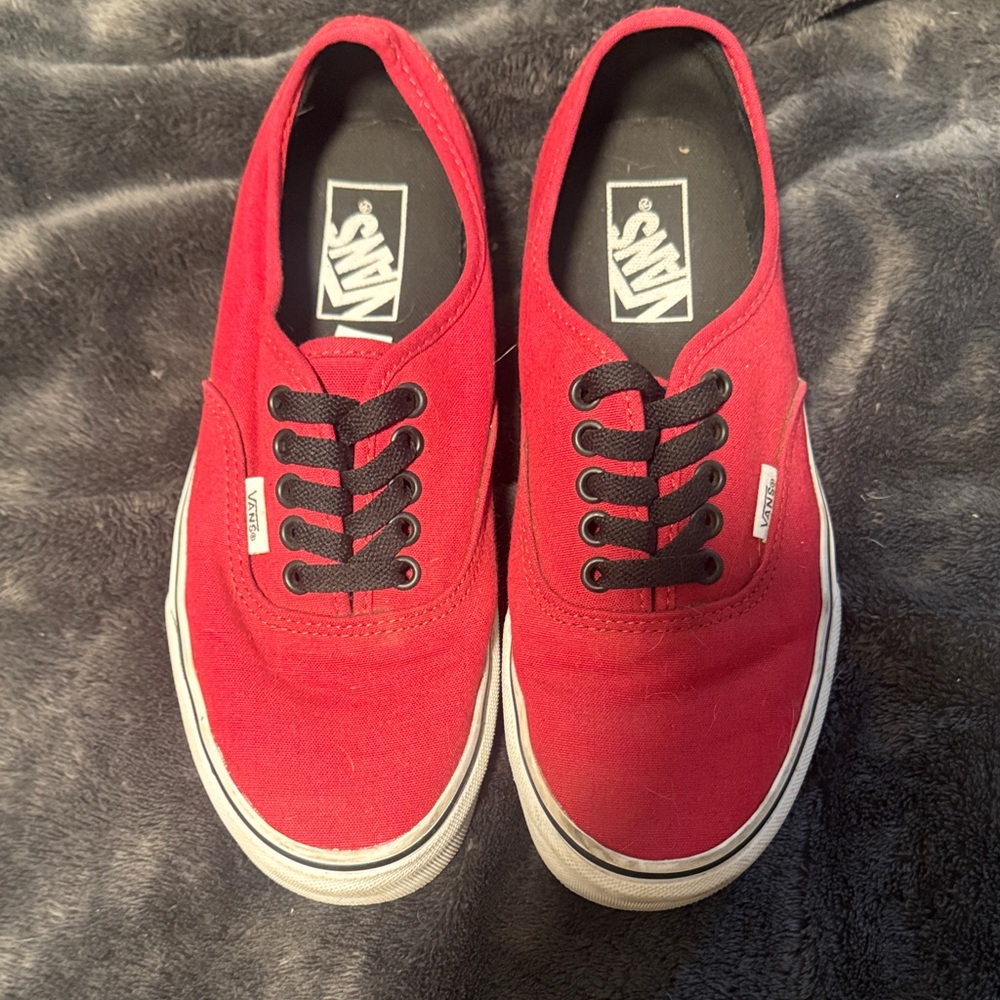 Vans Bold Red Sneakers